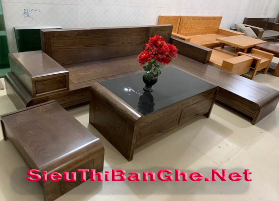 Sofa gỗ phòng khách M21